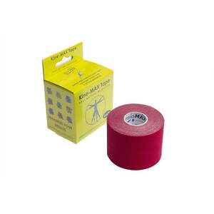 Kine-MAX SuperPro Cotton Kinesiology Tape piros kép