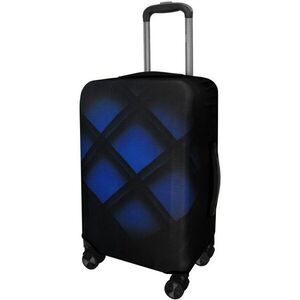 Kufryplus bőröndhuzat Z248 Fekete és kék S kép