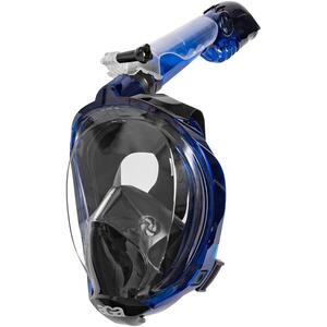 Aga DS1132 Teljes arcú snorkel maszk, S/M, sötétkék kép