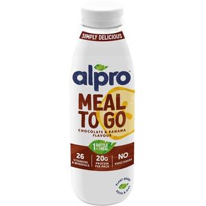 Alpro Meal to go ital, csokoládé-banán ízben, 500 ml kép