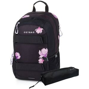 OXYBAG hátizsák + OXY SPORT Flowers tolltartó kép