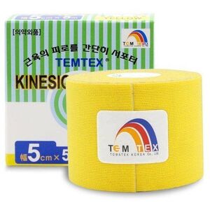 Temtex tape Classic sárga 5 cm kép
