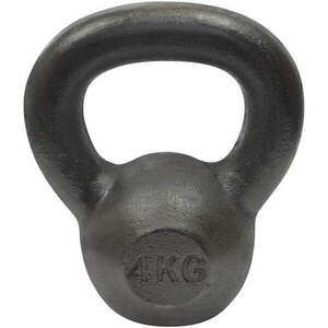 LifeFit Steel kettlebell 4 kg kép