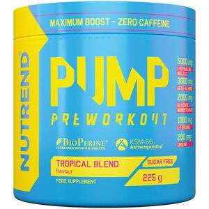 Nutrend PUMP, 225 g - tropical blend kép