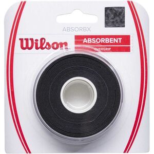 Wilson Absorbx Overgrip 3 Pack Black kép