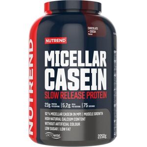 Nutrend Micellar Casein, 2250 g, csokoládé + kakaó kép