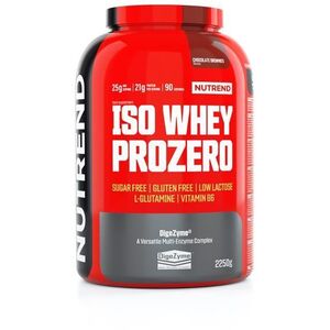 Nutrend ISO Whey Prozero - Csokis brownie, 2250 g kép