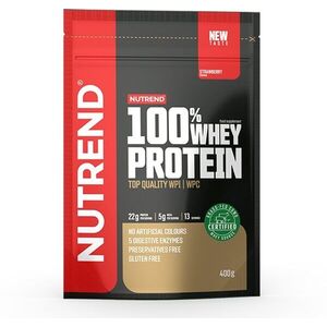 Nutrend 100% Whey Protein 400 g, eper kép