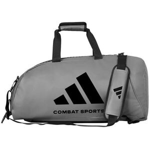 ADIDAS 2in1 Bag PU Combat Sports S, grey/black kép