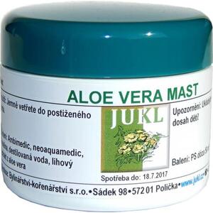 Jukl Aloe Vera kenőcs, 50 ml pikkelysömörre, ekcémára, herpeszre kép