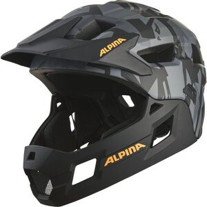 Alpina Rupi black-camo orange matt 50-55 cm kép