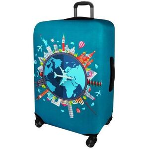 Kufryplus bőröndhuzat Z302 Around the world M kép