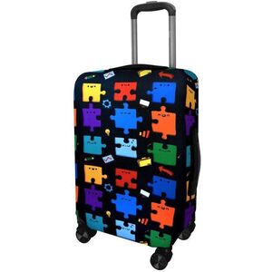 Kufryplus bőrönd borító Z51 Puzzle S kép