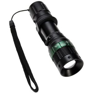 Solight LED fém zseblámpa, fekete kép