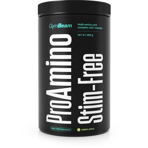 GymBeam ProAMINO stim-free 390g, green apple kép