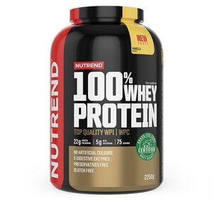 Nutrend 100% Whey Protein 2250 g, vanília kép