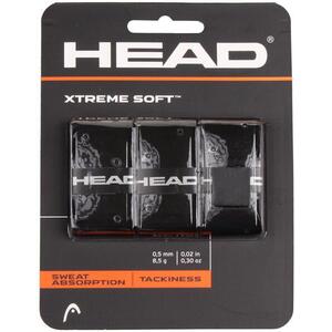 HEAD XtremeSoft 3 Fedőgrip, multipack, 0, 5 mm vastag, fekete, 4 db kép