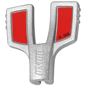 Unior középső, pillangó 3, 3 mm / piros kép
