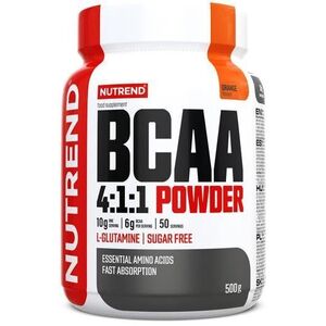 Nutrend BCAA 4: 1: 1 POWDER, 500 g, narancs kép