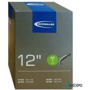 Schwalbe Belső gumi 12/12, 5" Av1 45/45 kép