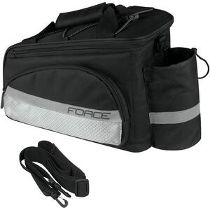 Force Slim fekete bringás táska csomagtartóra, 9 l kép