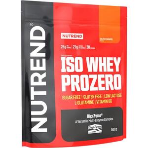 Nutrend ISO Whey Prozero 500 g, sós karamell kép