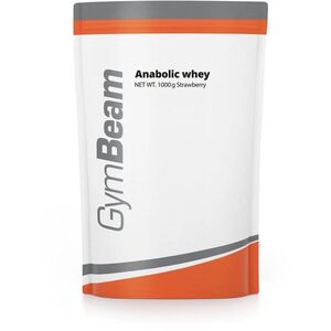 GymBeam Protein Anabolic Whey 1000 g, eper kép