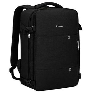 Trizand 27615 utazóhátizsák, 42×32×40 cm, USB, fekete kép