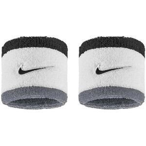 Nike Swoosh Classic csuklópánt, fehér/szürke, 2 db kép