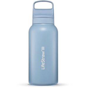 LifeStraw Go 2.0 vízszűrő palack 1 l, rozsdamentes acél, izlandi kék kép