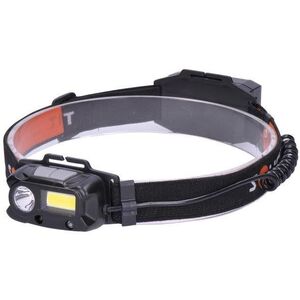 Solight Újratölthető LED fejlámpa 3W + COB150 + 60lm Li-ion kép