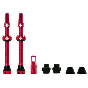 Muc-Off Tubeless Presta Valve Kit V2 60 mm, piros kép
