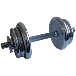 Brother Módosítható súlyzó, króm, 15 kg kép