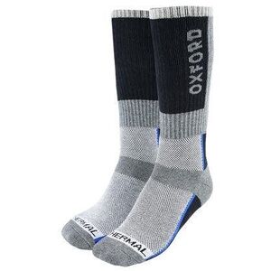 OXFORD Thermal Zokni, (szürke/fekete/kék, S méret) kép