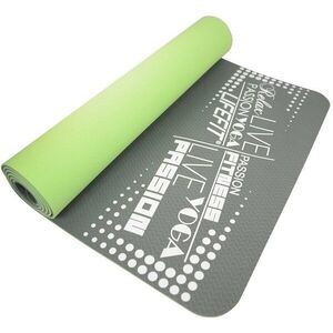 Lifefit Yoga Mat TPE zöld-szürke kép