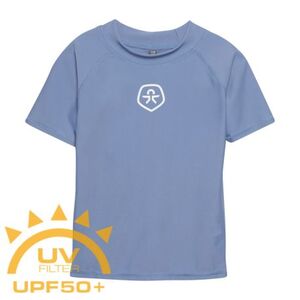 Fiú fürdőpóló COLOR KIDS T-shirt - Solid-854-Coronet Blue kép