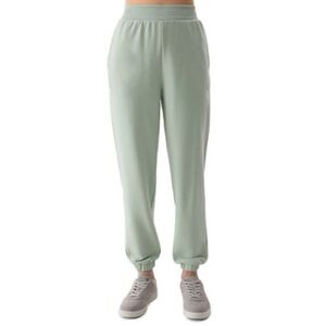 Női melegítőnadrágok 4F TROUSERS-4FWSS24TTROF666-42S-LIGHT GREEN kép