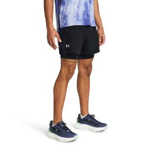 Férfi edzőnadrágok UNDER ARMOUR UA LAUNCH 5 inch 2-IN-1 SHORTS-BLK kép