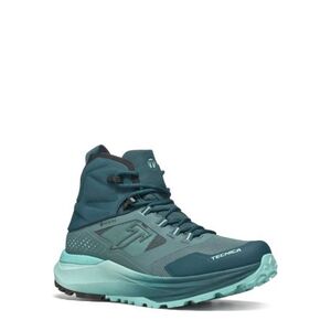 Női bokáig érő túracipő TECNICA Agate S MID GTX, dark blue light blue kép