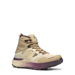 Női bokáig érő túracipő TECNICA Agate S MID GTX, beige violet kép
