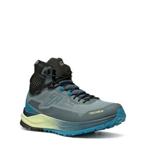 Férfi bokáig érő túracipő TECNICA Spark S MID GTX, blue light green kép