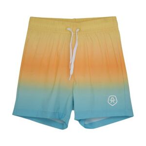 Fiú úszónadrágok COLOR KIDS Swim Shorts, AOP & Magic-3520-Orange Pop kép