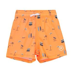 Fiú úszónadrágok COLOR KIDS Swim Shorts, AOP-3520-Orange Pop kép
