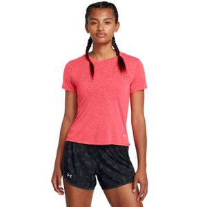 Női rövid ujjú edzőpóló UNDER ARMOUR UA Launch Camo Shortsleeve-RED kép