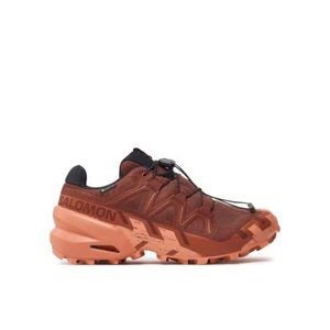 Női terepfutó cipő SALOMON Speedcross 6 GTX W rum raisin barn red canyon clay kép