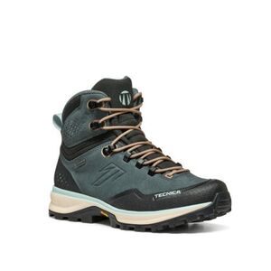 Női magas túracipő teljes bőrből TECNICA Forge TRK GTX Ws, navy blue dark pink kép