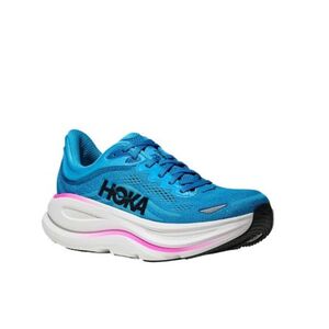 Női futócipő HOKA Bondi 9 W skyward blue neon fuchsia kép
