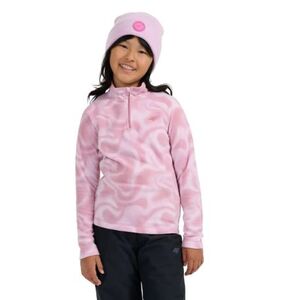 Lány síelés Polár pulóver 4F JUNIOR FLEECE UNDERWEAR F061-4FJWAW25UFLEF061-94A-MULTICOLOUR 4 ALLOVER kép