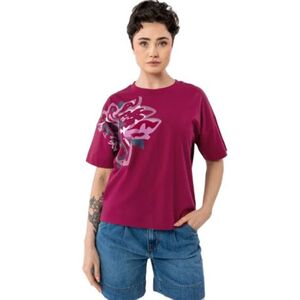 Női rövid ujjú póló VOLCANO T-NEKO-PINK kép