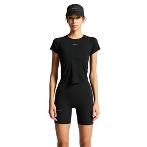 Női rövid ujjú edzőpóló CRAFT Hypervent Cropped Tee W kép